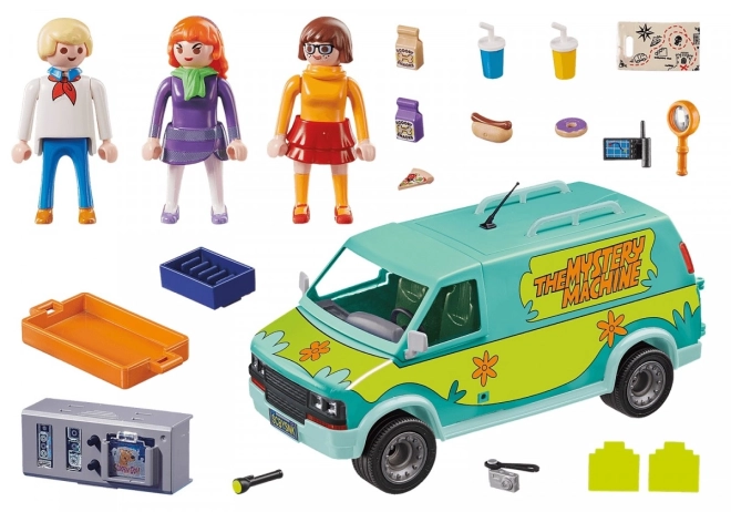 Sada figurek Scooby Doo 70286 Auto Mystery Machine