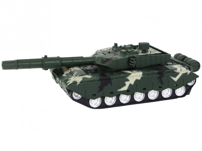 Dálkově ovládaný RC tank Vojenské vozidlo Moro Green