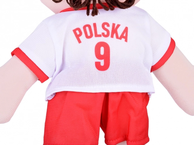 Plyšová panenka fotbalista