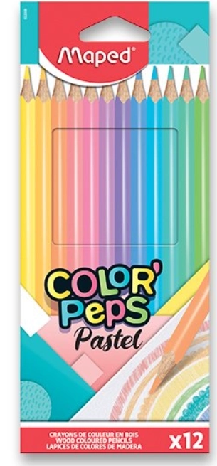 MAPED Pastelky Color'Peps Pastel 12ks