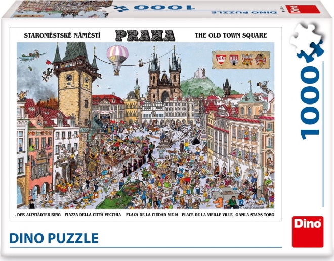 Puzzle Staroměstské náměstí 1000 dílků