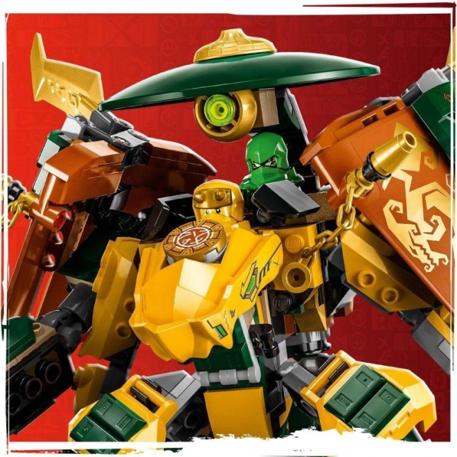 LEGO Ninjago 71794 Tým nindža robotů Lloyda a Arina