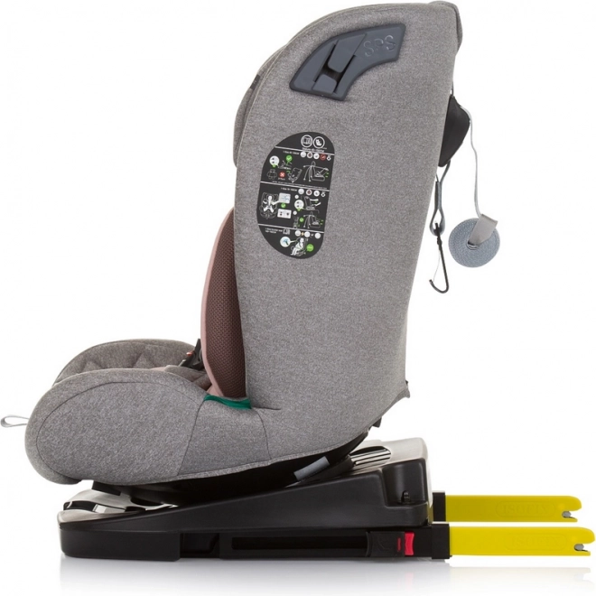 CHIPOLINO Autosedačka X Factor i-Size 40-150cm Isofix 360 Flamingo