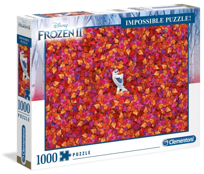 CLEMENTONI Puzzle Impossible: Ledové království 2, 1000 dílků