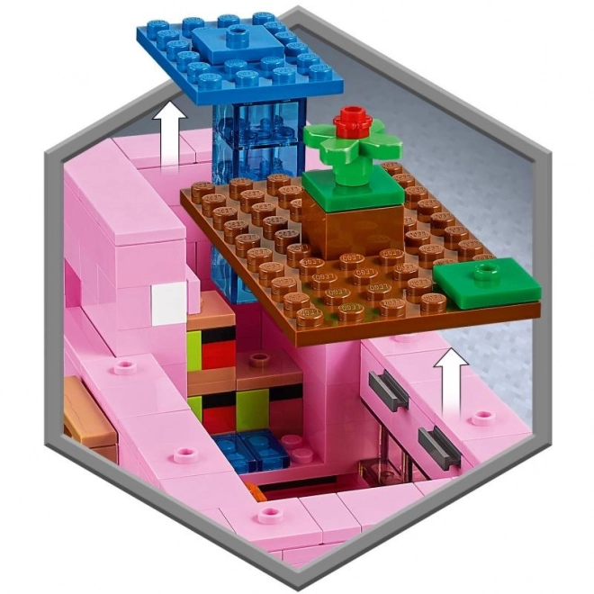 LEGO Minecraft 21170 Prasečí dům