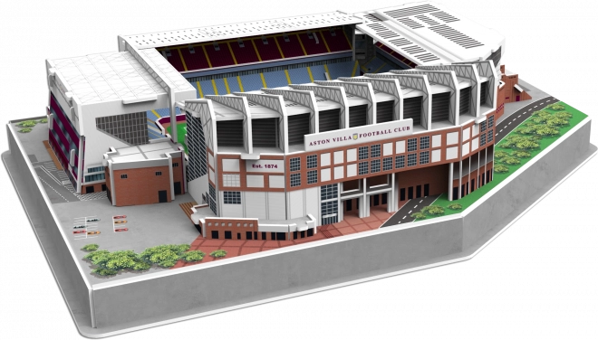 STADIUM 3D REPLICA 3D puzzle Stadion Villa Park - FC Aston Villa 100 dílků