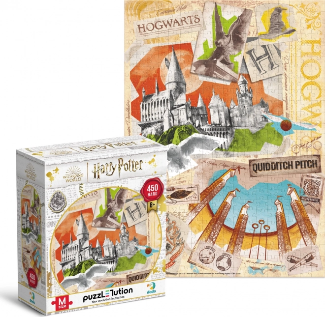 Dodo puzzle Harry Potter: škola čar a kouzel v Bradavicích