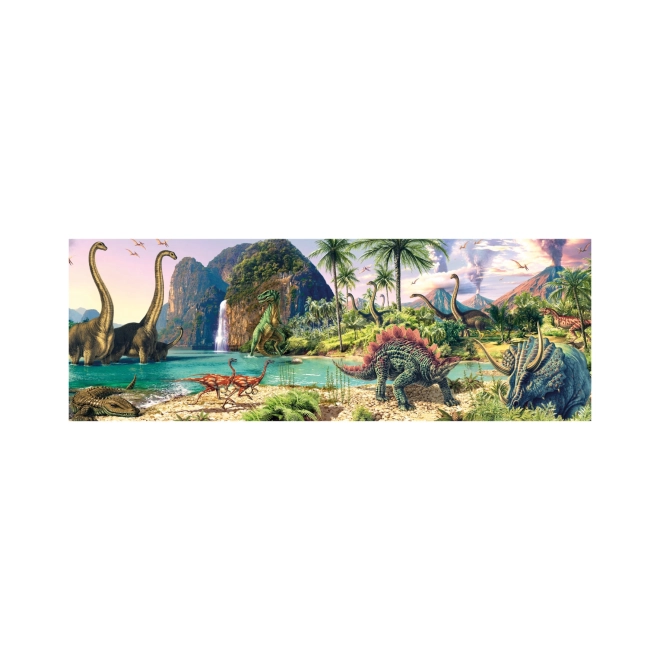 Puzzle Dinosauři u jezera 150 dílků