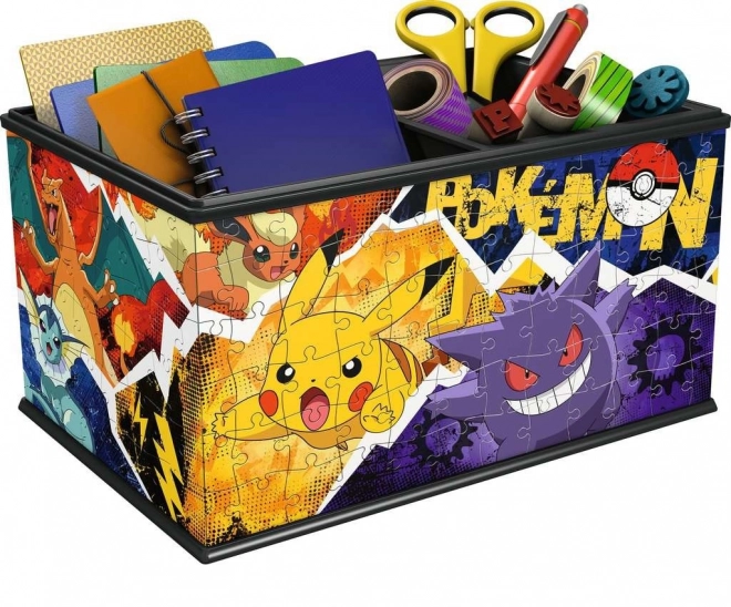 Puzzle 216 dílků 3D Pokemon Casket