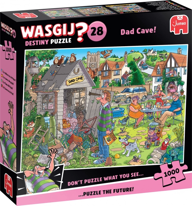 Wasgij Destiny puzzle: Tátovo útočiště 1000 dílků