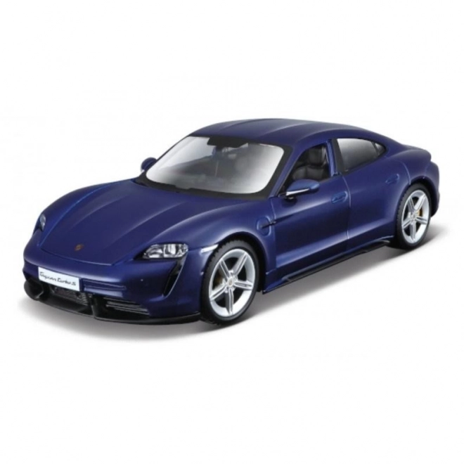 Bburago 1:24 Porsche Taycan Turbo S 2019 Carrara Blue