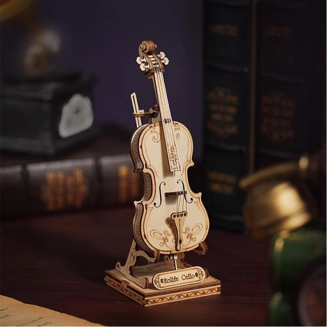 Violoncello - 3D dřevěná stavebnice