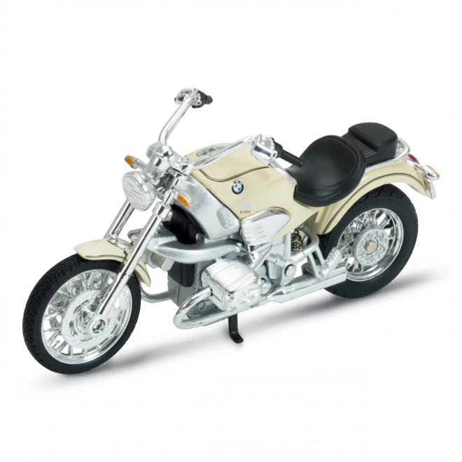 Welly Motocykl BMW R1200C 1:18 krémový