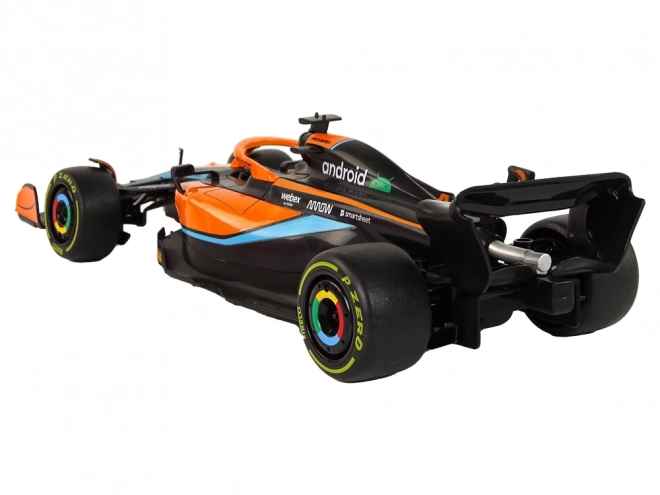 Auto R/C McLaren F1 Racer 1:18 oranžové