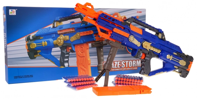 MEGA Blaze Storm Bullet Gun Blue