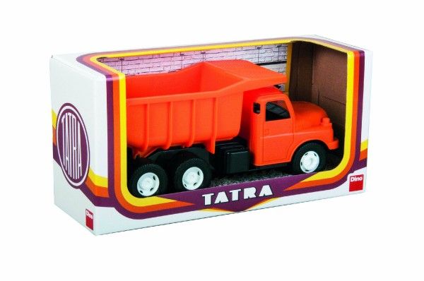 Auto Tatra 148 - sklápěč 30 cm v krabici – Oranžová