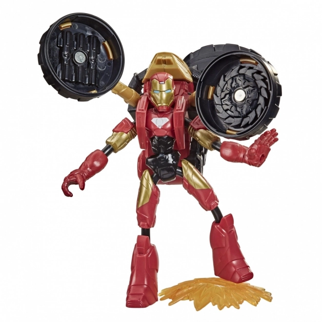 Hasbro ohýbací a flexibilní Iron Man s motorkou z Marvel