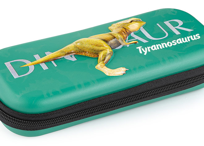 OXYBAG Školní penál 3D etue DINO Tyrannosaurus
