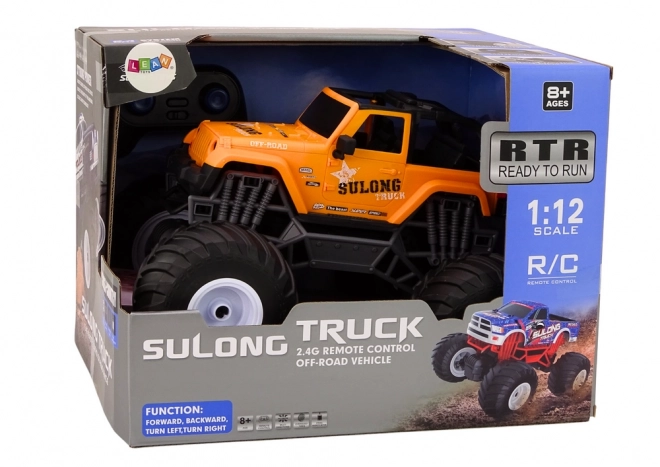2.4G RC terénní auto 1:12 oranžové