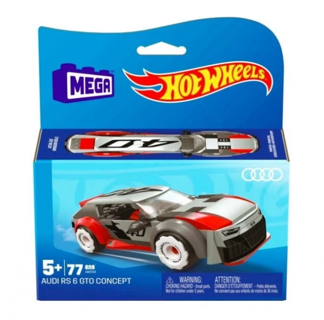 Stavebnice Hot Wheels Audi RS6