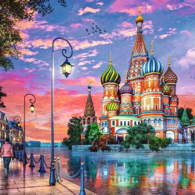 Puzzle 1500 prvků Moskva