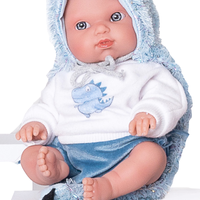 Antonio Juan 85105-4 Dráček - realistická panenka miminko s celovinylovým tělem - 21 cm