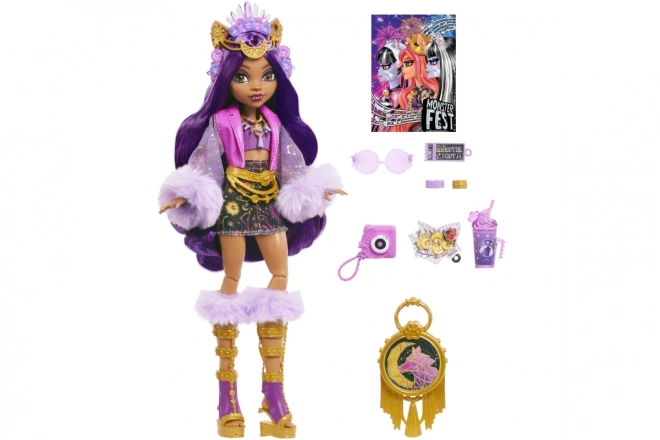 Barbie Monster fest panenka - clawdeen HXH80