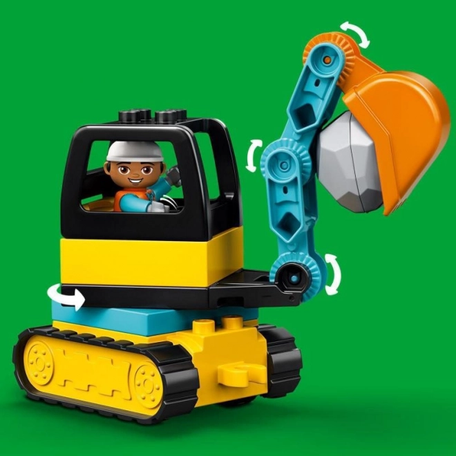 LEGO Duplo 10931 Náklaďák a pásový bagr