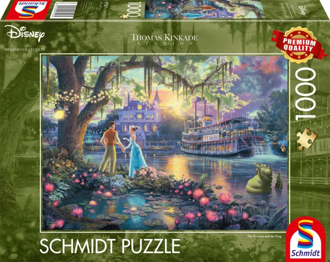 Puzzle Princezna a žabák