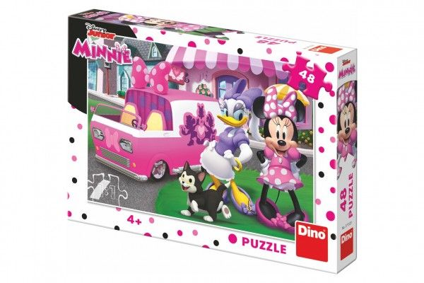 Puzzle Minnie a Daisy - 48 dílků