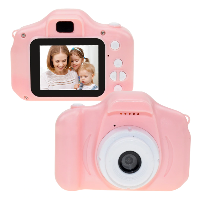 Dětský fotoaparát – Růžový