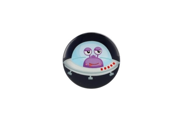 Magnety vesmír 6ks plast 3 barvy v sáčku 9x16cm