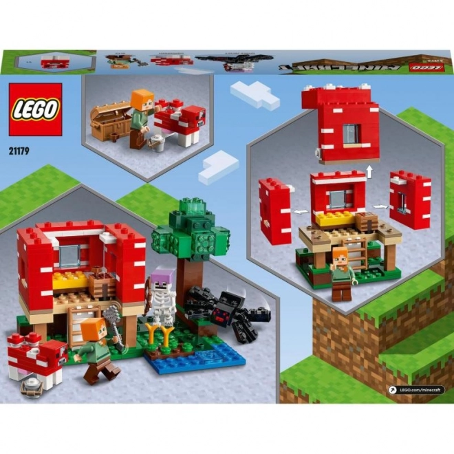 LEGO Minecraft 21179 Houbový domek