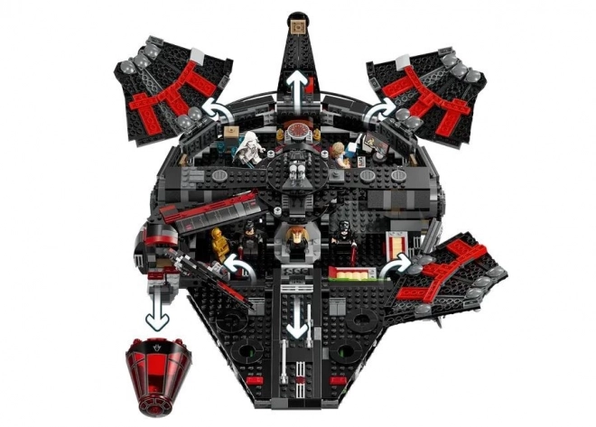 LEGO Star Wars 75389 Mroczný Millenium Falcon