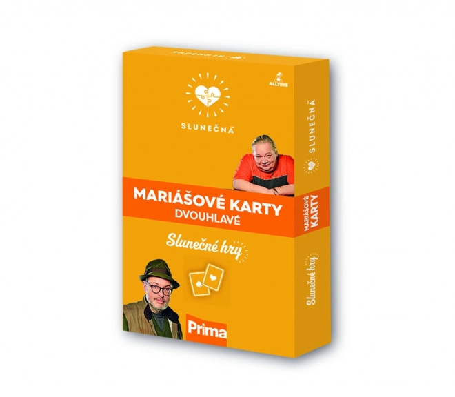 Slunečná - Mariášové karty dvouhlavé