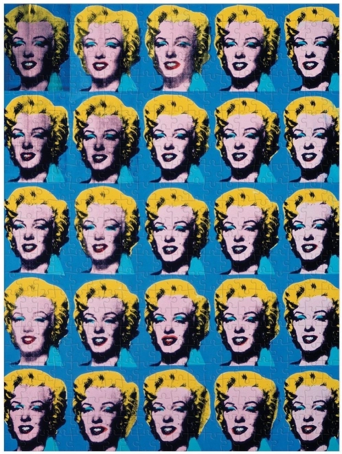 GALISON Oboustranné puzzle Andy Warhol Marilyn 500 dílků