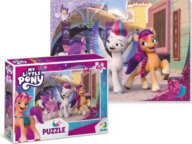 Puzzle My Little Pony ve městě