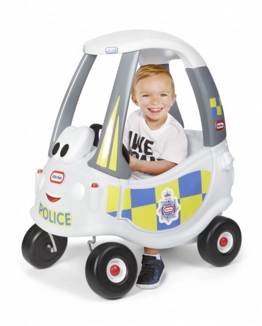 Cozy Coupe Police Rider White