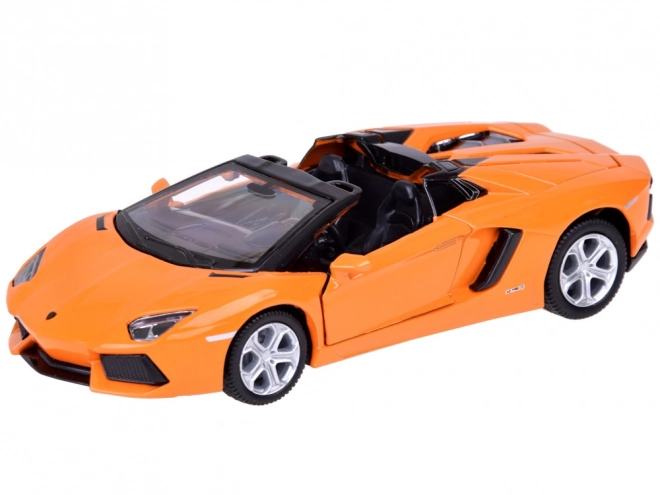 Kovový model auta Lamborghini Aventador Roadster 1:32 interaktivní