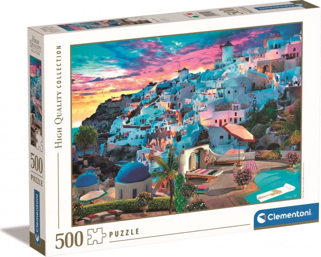 Puzzle 500 dílků Řecko