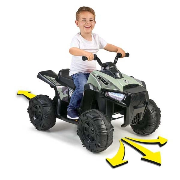 Elektrické vozítko Feber Quad Boxer Moro