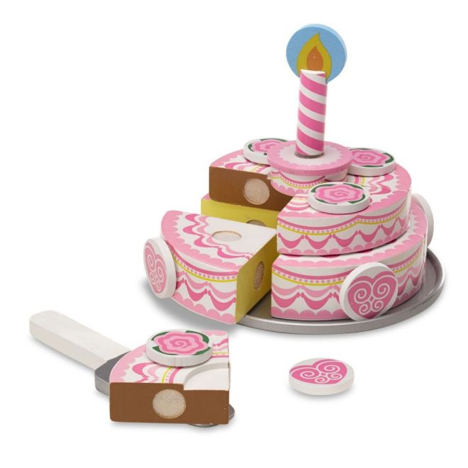 Vrstvený dort - zábavná narozeninová oslava