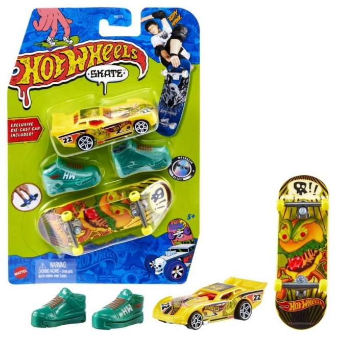 Skate Set Hot Wheels Fingerboard a Boty