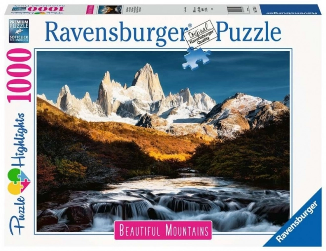 Puzzle 1000 prvků Hora Fitz Roy