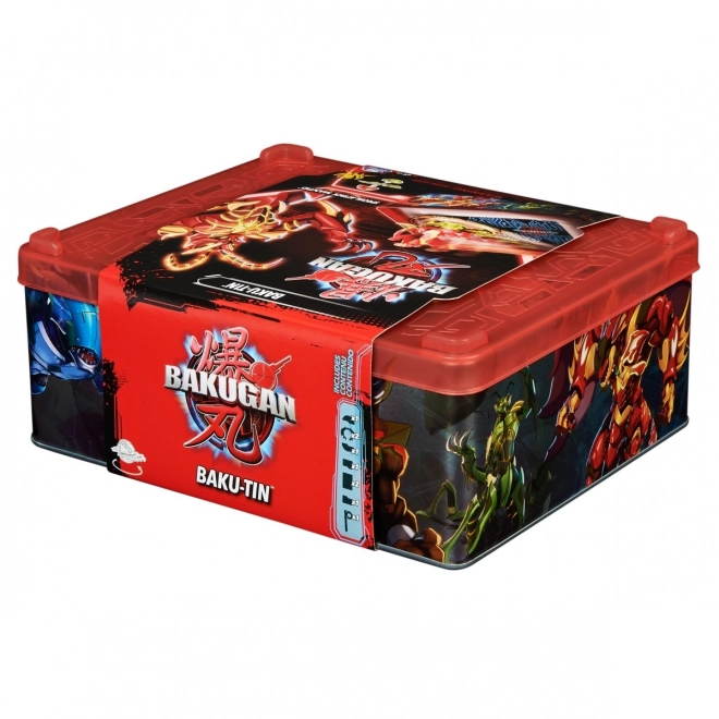 Bakugan sběratelská plechovka figurky