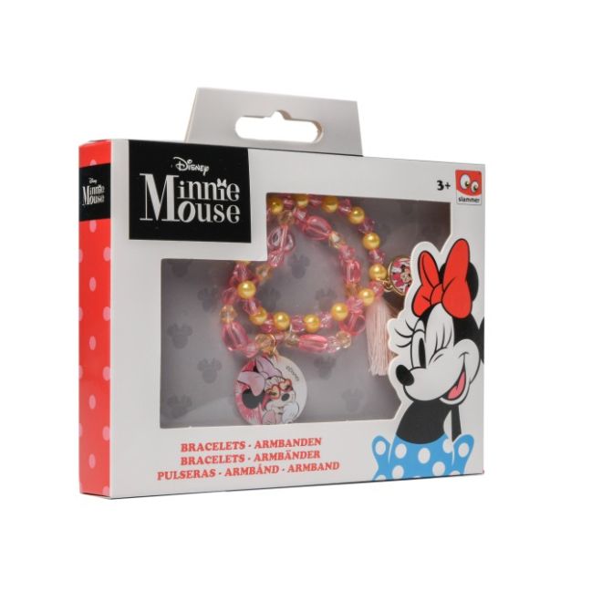 Náramky korálkové Disney Minnie 2 ks