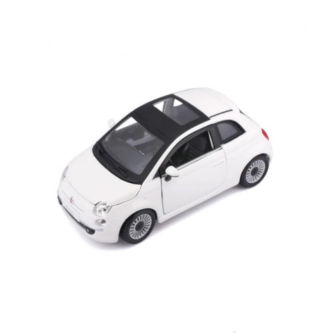 Bburago 1:24 Fiat 500 (2007) White