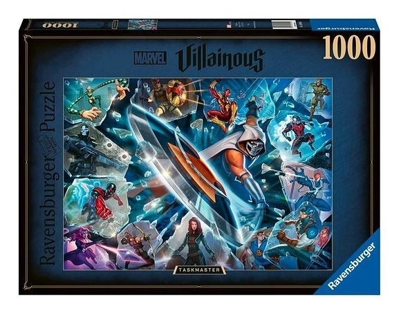 2D puzzle 1000 dílků Villainous. Taskmaster