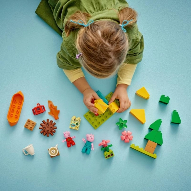 Lego duplo táboření s prasátkem Peppou