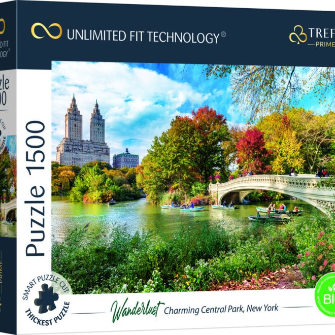 Puzzle prémiové Central Park  New York USA 1500 dílků